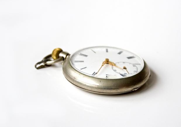 Image of an old pocket watch